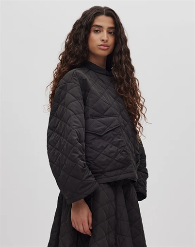 Rabens Saloner - Tech Quilt Jakke - Black